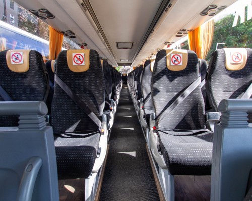 53 Seater Executive Volvo Coaches Inside